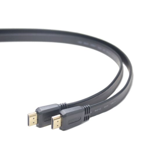 Gembird Cablexpert HDMI male-male lapos kábel 3m fekete (CC-HDMI4F-10) 