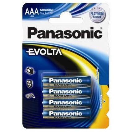  Panasonic Alkaline Evolta 1.5V mini ceruza (AAA) elem (4db / blister)  (LR3EGE/4BP) 