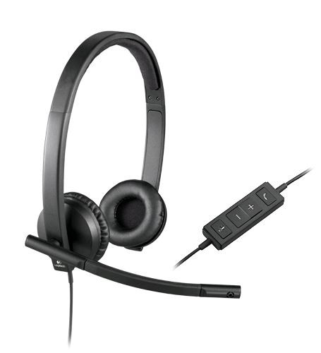  Logitech H570e Szereo headset (981-000575) 