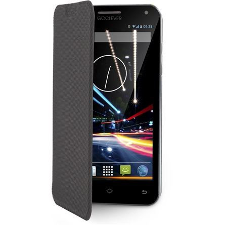  GOCLEVER Quantum 500 5 okostelefon flip tok fekete (ACCFQ500FLIP) 