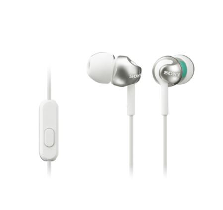  Sony MDR-EX110AP fülhallgató fehér (MDREX110APW.CE7) 