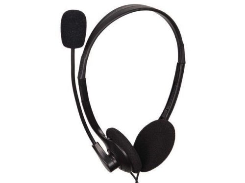  Gembird MHS-123 sztereó headset+mikrofon+hangerőszabályozó fekete 