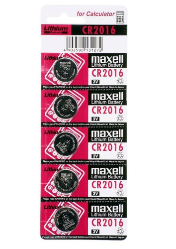  Maxell 3V Lítium gombelem /CR2016/ 5db 