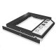  Raidsonic Icy Box beépíthető 2,5" HDD/SSD keret laptopba fekete 9,5mm  (IB-AC640) 