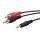  Delight 3.5 mm jack -> 2x RCA átalakító kábel 1.5m (20122) 