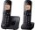 Panasonic KX-TGC212PDB DUO DECT hívóazonosítós telefon fekete 
