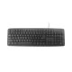  Gembird KB-U-103 angol billentyűzet fekete USB 