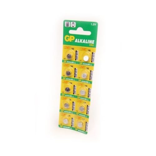  GP 1.5V gombelem LR41 (10db/blister)  (GP192-BL10) 