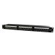  Gembird NPP-C524-002 patch panel 24 port 1U 19" CAT 5e 
