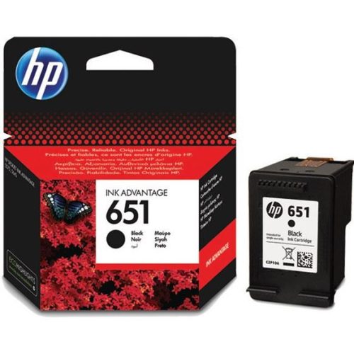  HP C2P10AE fekete patron (651) 