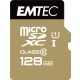  128GB microSDXC Emtec Gold+ CL10 + adapter (ECMSDM128GXC10GP) 
