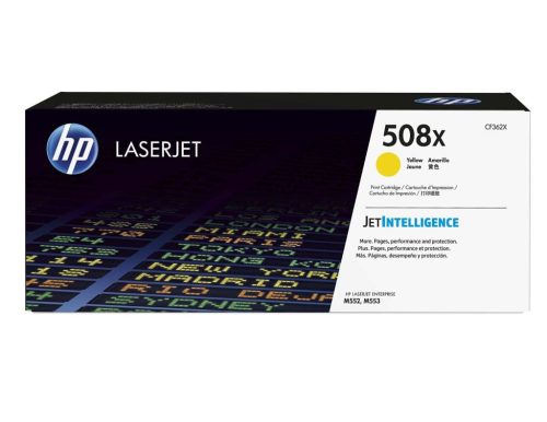  HP 508X nagy kapacitású sárga toner (CF362X) 