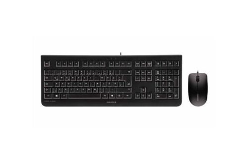  Cherry DC 2000 vezetékes billentyűzet + egér fekete (JD-0800HU-2) 