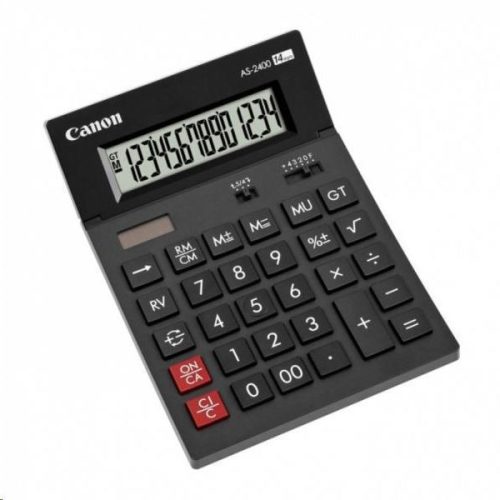  Canon AS-2400 kézi számológép fekete (4585B001) 