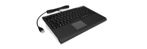  Raidsonic ACK-540U+  angol billentyűzet touchpaddal fekete USB 