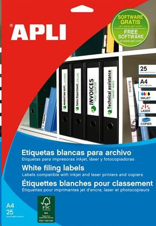  APLI 190x61 mm univerzális etikett, 100 darab (LCA1233) 