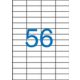  Victoria 52.5x21.2 mm univerzális etikett, 5600 darab (LCV11384) 