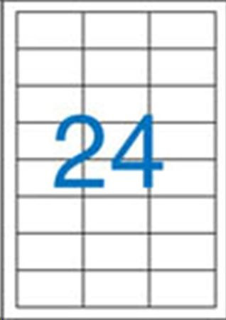  Victoria 64.6x33.8 mm univerzális etikett, 2400 darab (LCV11367) 