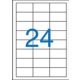  Victoria 64.6x33.8 mm univerzális etikett, 2400 darab (LCV11367) 