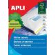  APLI 70x37 mm univerzális etikett, 600 darab (LCA10818) 