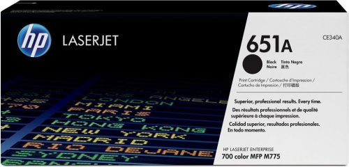  HP CE340A  fekete toner (651A) 