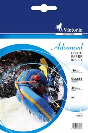  Victoria Fotópapír "Advanced" tintasugaras 10x15cm 180g 20db fényes (LVIG04) 