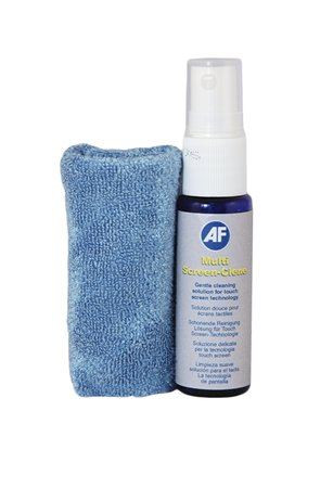  AF "Multi Screen-Clene" Tisztítófolyadék, érintőkijelzőhöz, mikroszálas kendővel, 25 ml (XMCA25MF) 