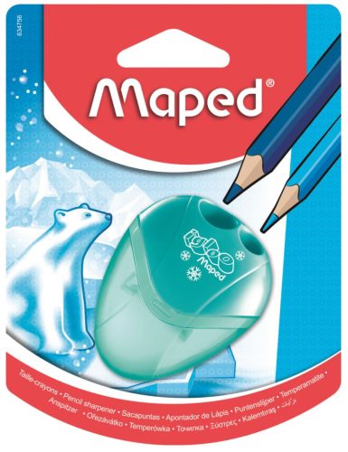  Maped I-Gloo kétlyukú tartályos hegyező vegyes színek (IMA634756) 