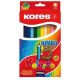  Kores "Jumbo" színes ceruza készlet 12db  (IK100712) 
