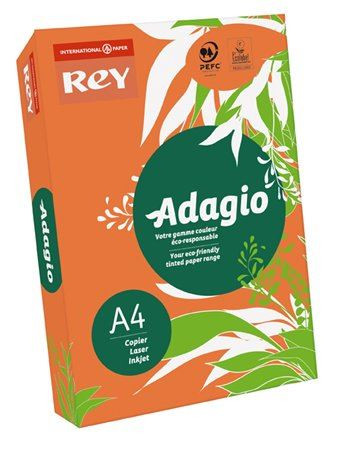  Rey "Adagio" Másolópapír színes A4 80g intenzív narancssárga (ADAGI080X639) 