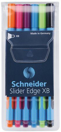  Schneider "Slider Edge XB" golyóstoll készlet 0,7 mm vegyes színek (TSCSLEXBV6) 