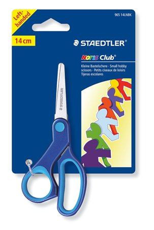  STAEDTLER "Noris Club" iskolai balkezes olló 14 cm kék (TS96514LNBK) 