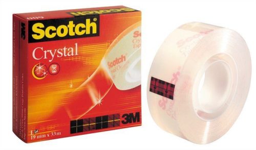  Scotch "Crystal" ragasztószalag 19 mm x 33 m (LPM60019) 