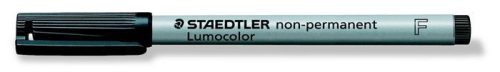  STAEDTLER "Lumocolor 316 F" Alkoholmentes marker OHP 0.6 mm fekete (316-9) 