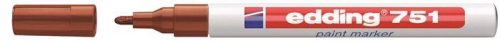  EDDING "751" lakkmarker 1-2 mm barna (TED7515) 