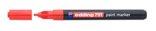  EDDING "791" lakkmarker 1-2 mm piros (TED791P) 