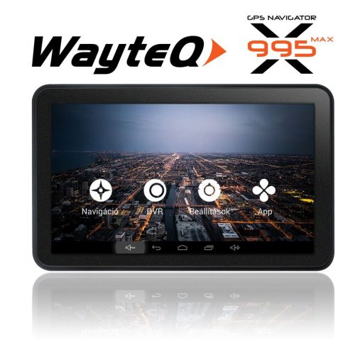  Wayteq x995 MAX Android 8GB navigáció 