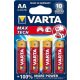  Varta MaxTech Alkáli elem AA/LR6 1.5 V (4db/csomag)  (4706101404) 