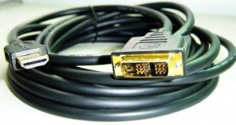  Gembird Cablexpert Adatkábel HDMI-DVI 4.5m aranyozott csatlakozó (CC-HDMI-DVI-15) 