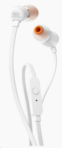  JBL T110 In-Ear fülhallgató fehér (T110WHT) 