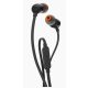  JBL T110 In-Ear fülhallgató fekete (T110BLK) 