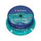  Verbatim DVD-RW 4.7GB 4X DVD lemez 25db/henger  (43639) 