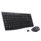  Logitech Wireless Desktop MK270 vezeték nélküli billentyűzet német + egér (920-004511) 