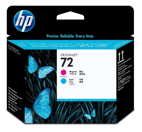  HP C9383A bíbor és ciánkék nyomtatófej (72) 