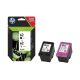  HP N9J71AE 2 darabos tintapatron fekete/háromszínű (62) 