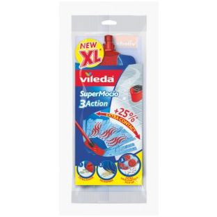  Vileda F1148V 3Action XL 3D Velour gyorsfelmosó utántöltő fej kék 