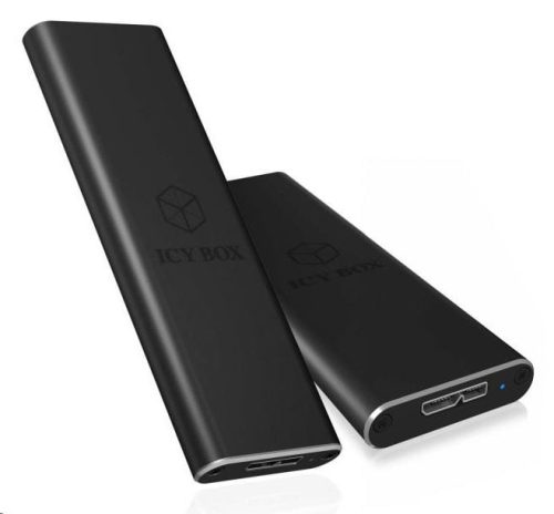  RaidSonic ICY BOX IB-183M2 1,8" külső SSD ház fekete 