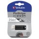  Pen Drive 256GB Verbatim PinStripe USB 3.0 fekete (49320) 