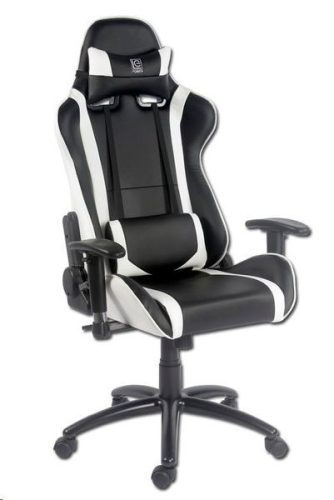  LC Power LC-GC-2 gaming szék fekete-fehér 