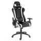  LC Power LC-GC-2 gaming szék fekete-fehér 